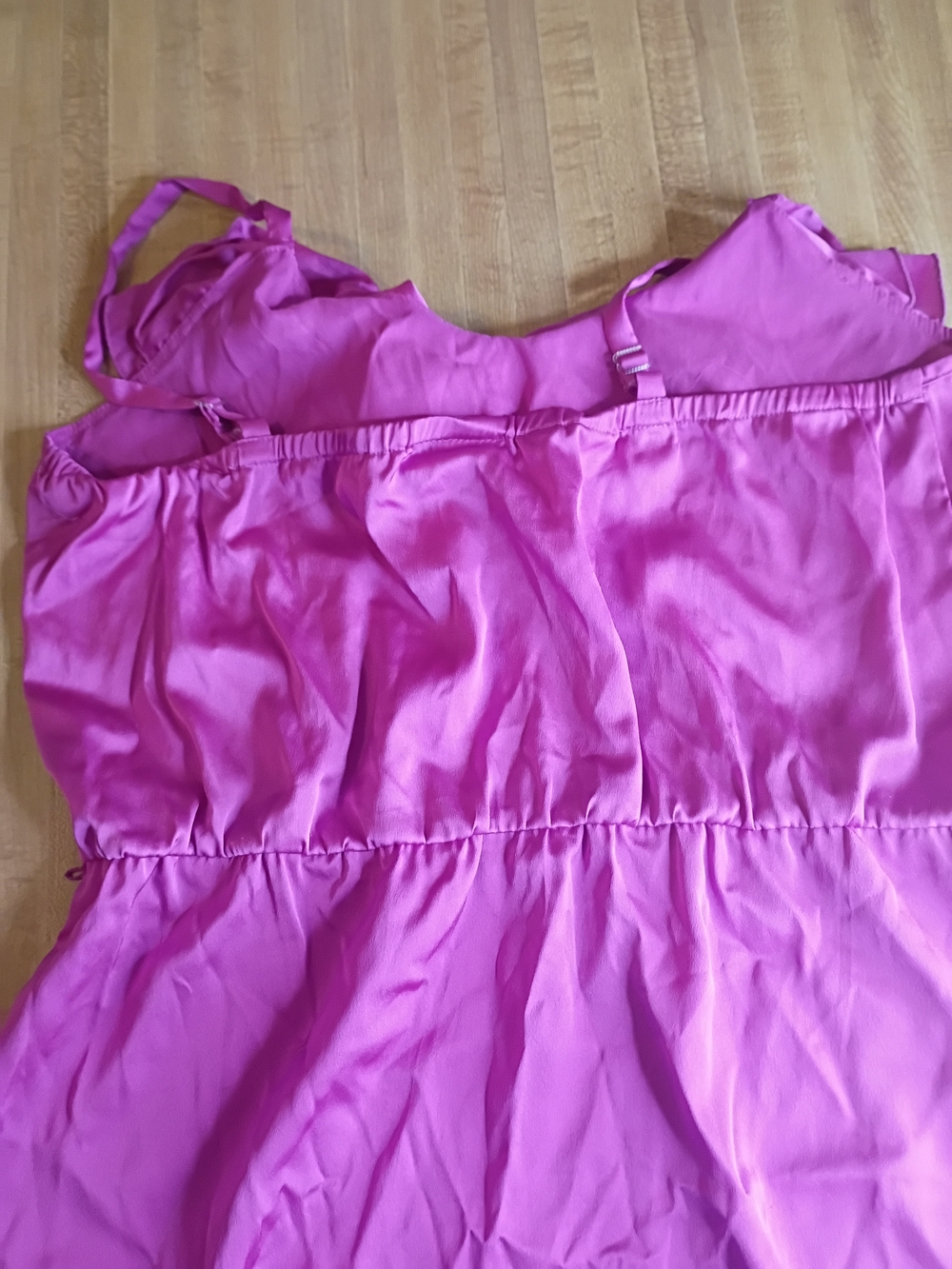 Fred David Magenta Ruffle Mini Dress - Picture 9 of 12